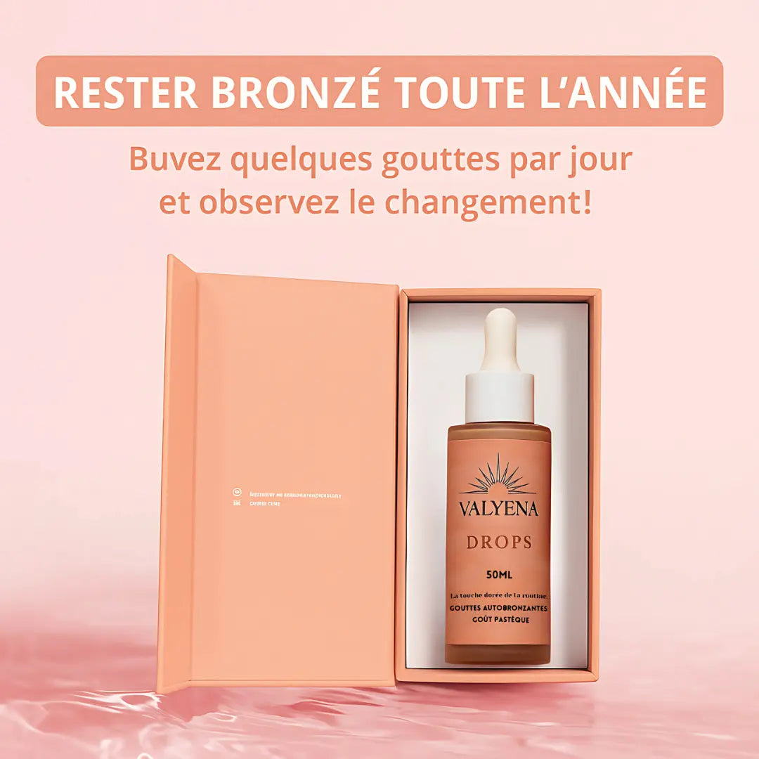 Valyena Drops - Gouttes de bronzage Valyena™ Valyena™
